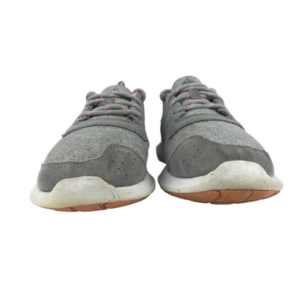Adidas Womens Gray Coral Element Refresh S78815 Lace Up Running Shoes Size US 10 - Picture 3 of 9